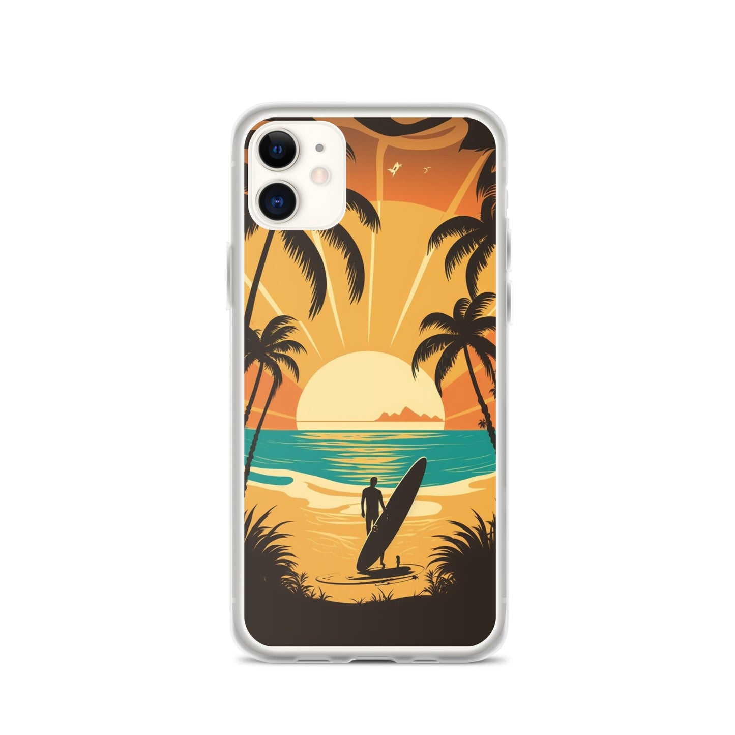 iPhone Case - Sunset Surfer