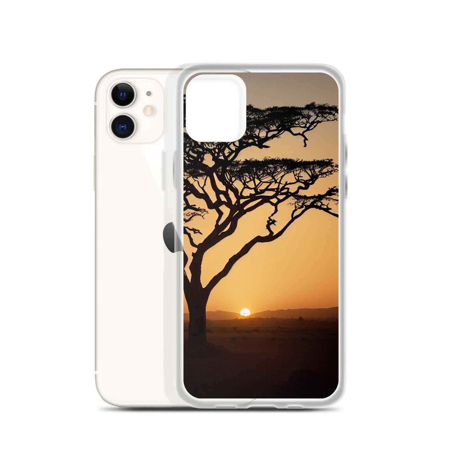 iPhone Case - African Vista - Acacia Tree at Sunset