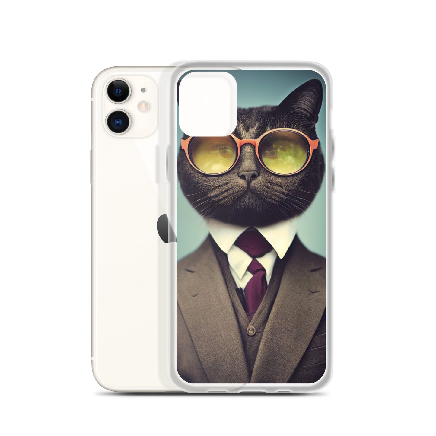 iPhone Case - Business Cat Accountant