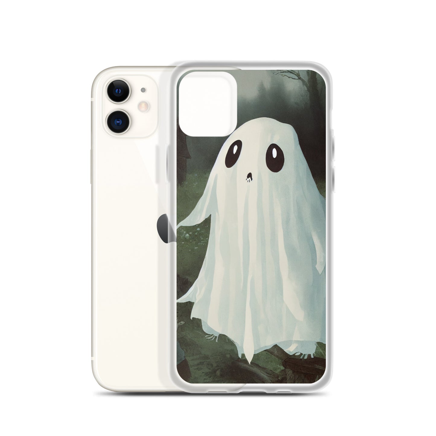 iPhone Case - Halloween Spooked Ghost