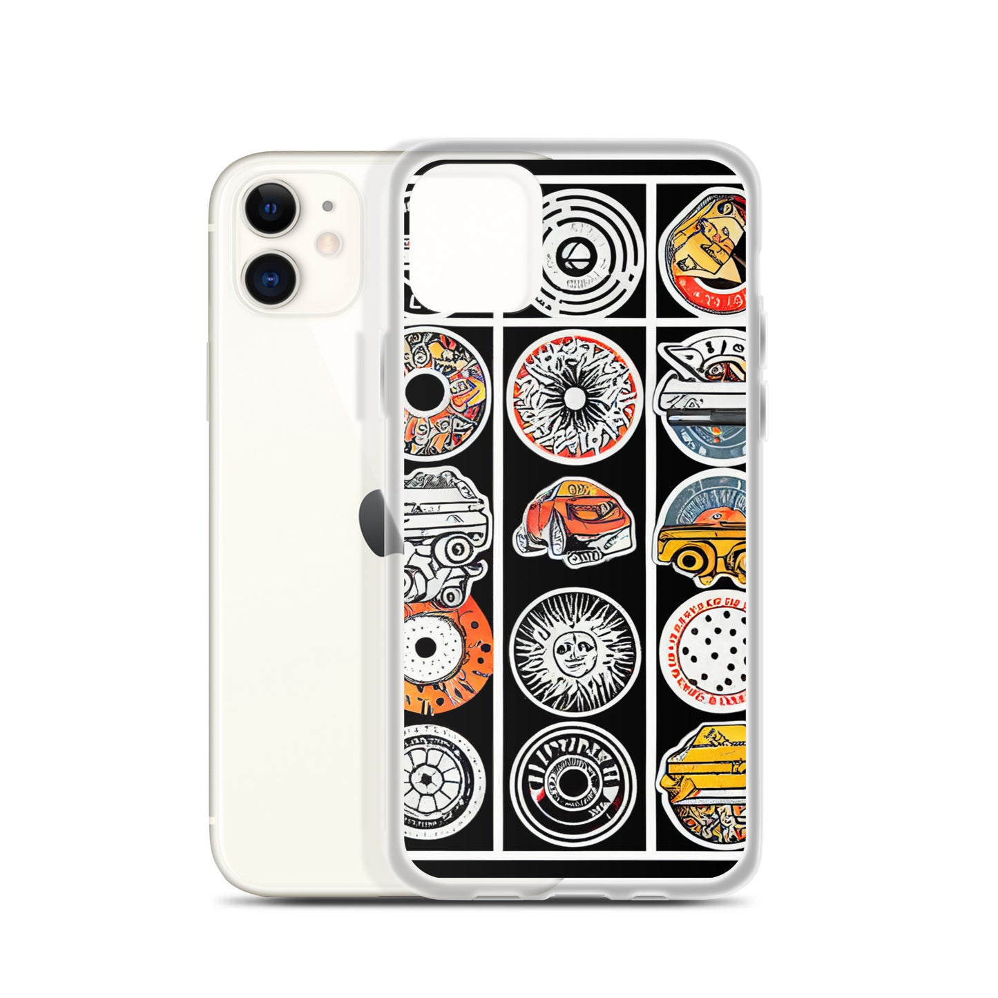 iPhone Case - Skateboard Sticker Aesthetic