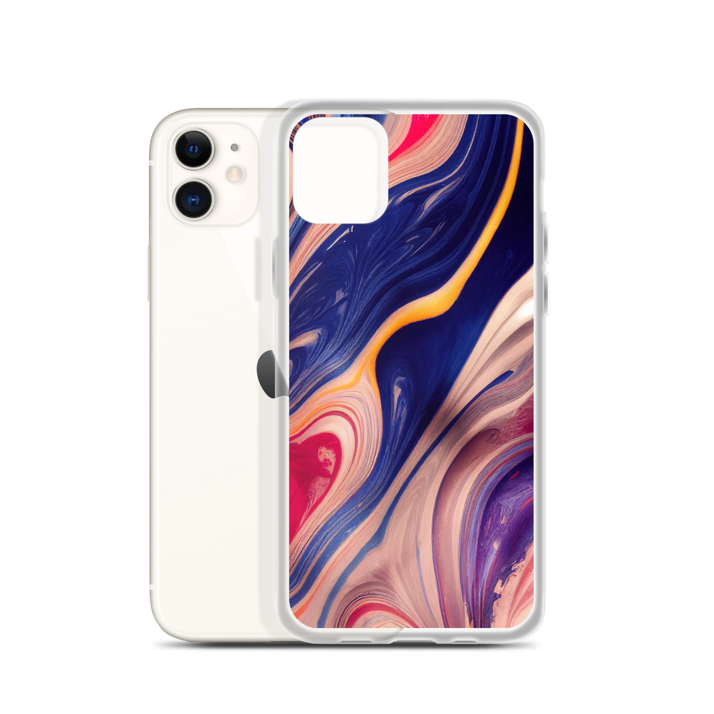 iPhone Case - Marbled Paint Swirl