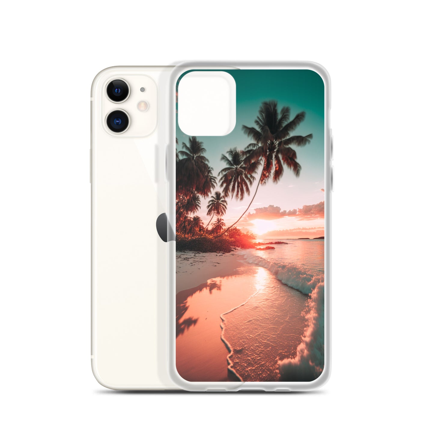 iPhone Case - Beach Life - Palm Trees at Sunset