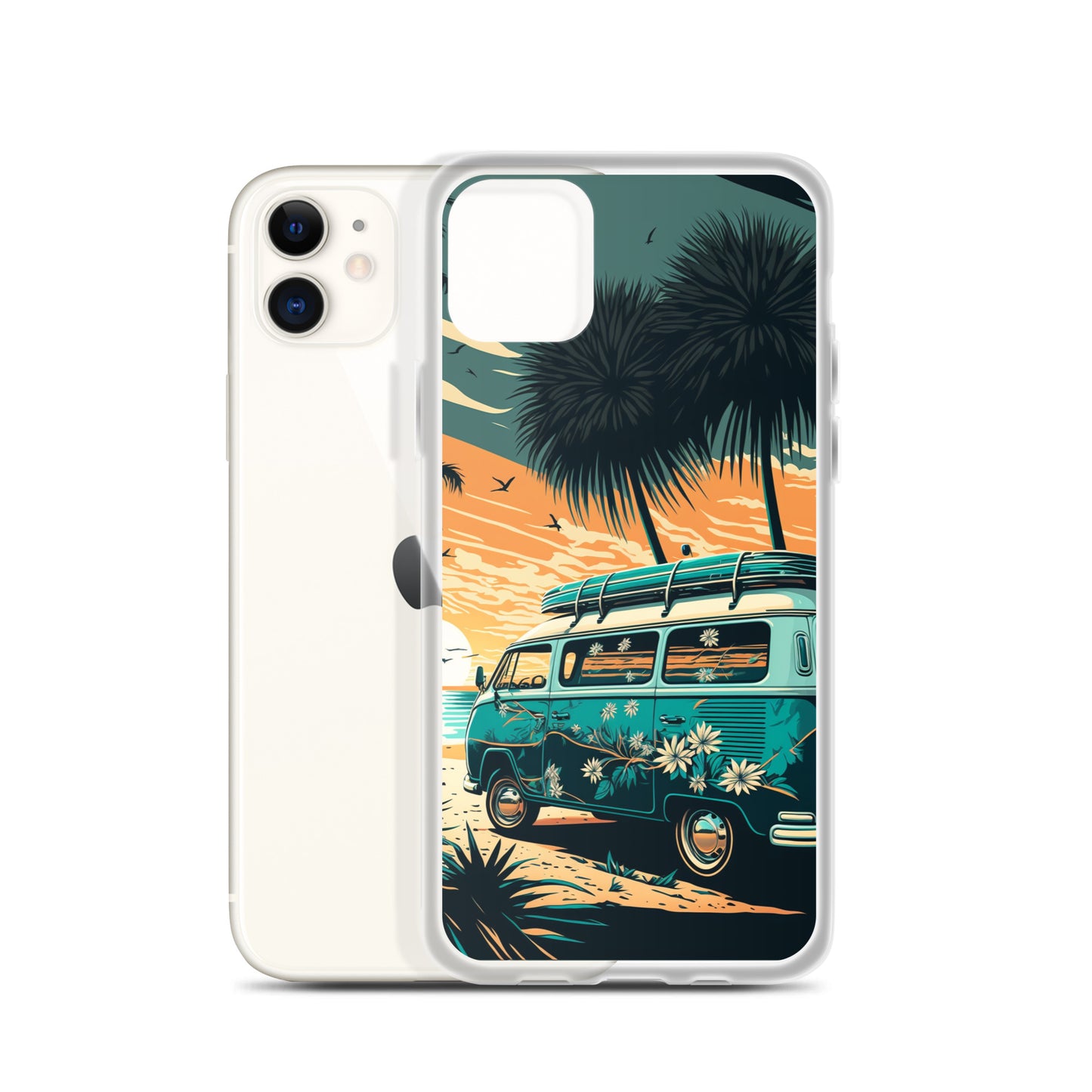 iPhone Case - Flower Surf Camper