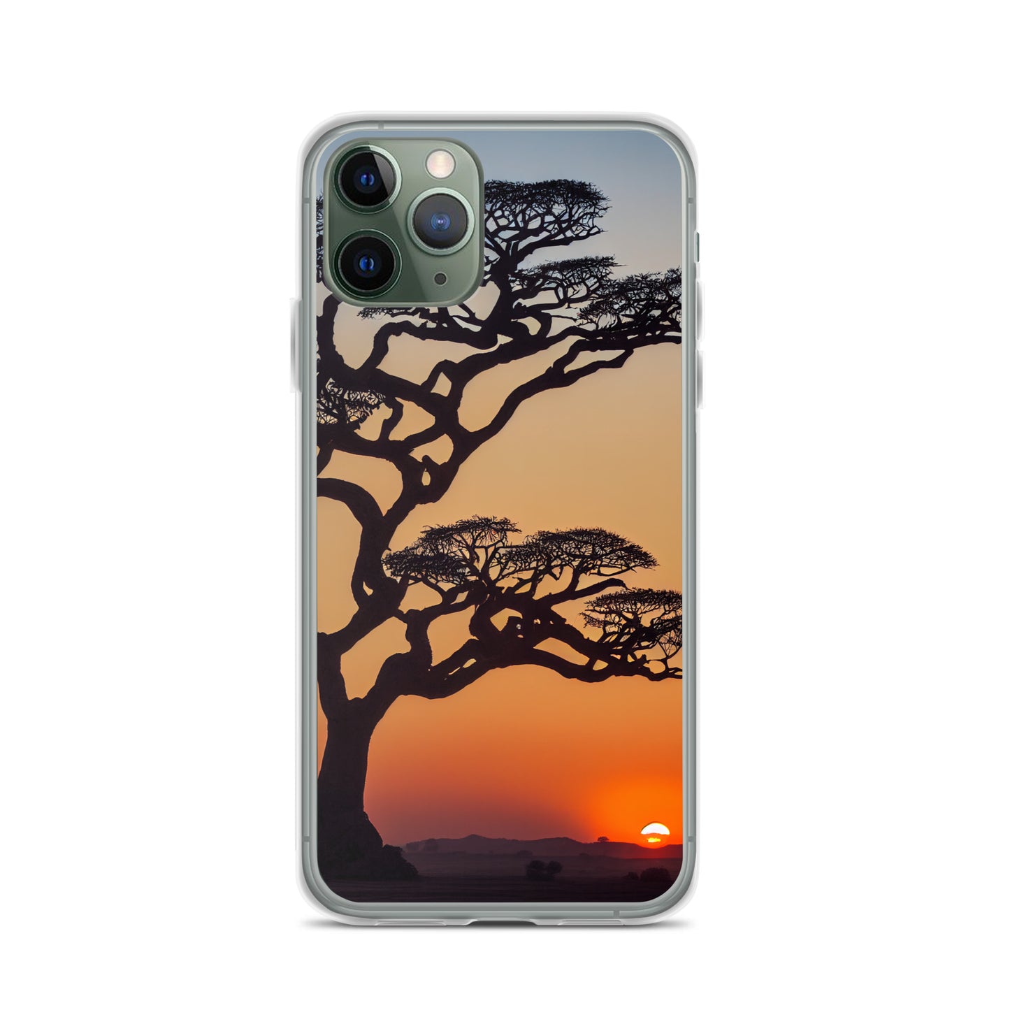 iPhone Case - African Vista - Acacia Tree at Sunset