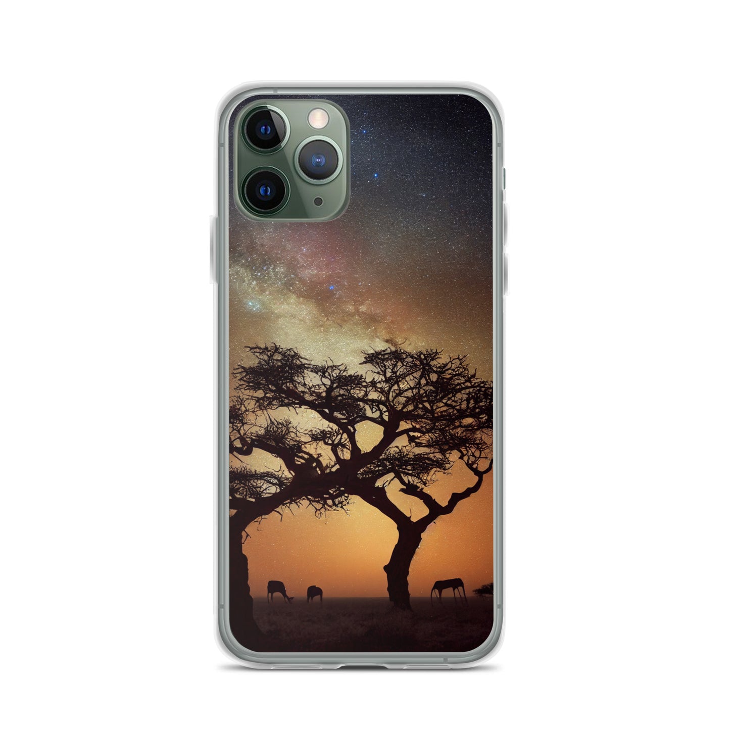 iPhone Case - African Vista - Acacia Under the Milky Way