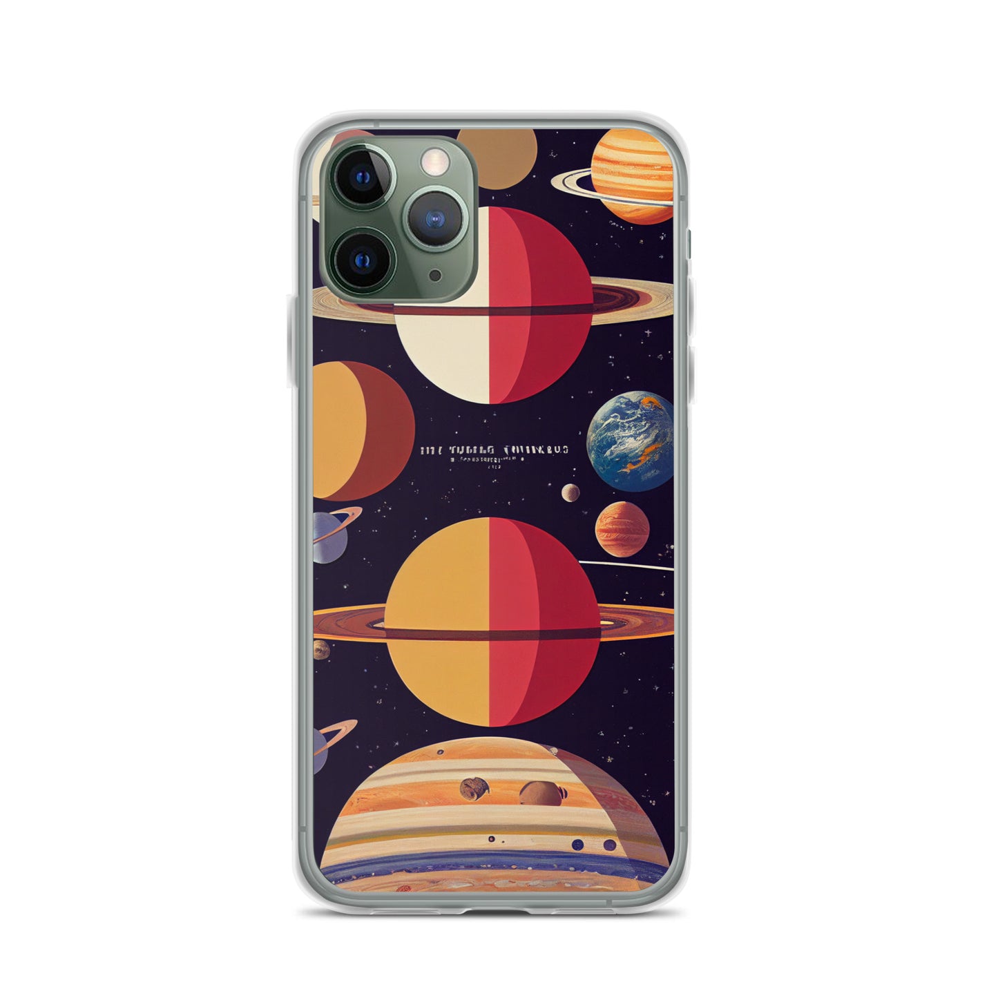 iPhone Case - Map of the Planets