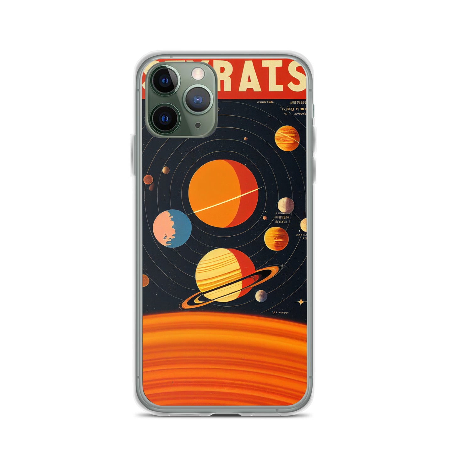 iPhone Case - Map of the Planets