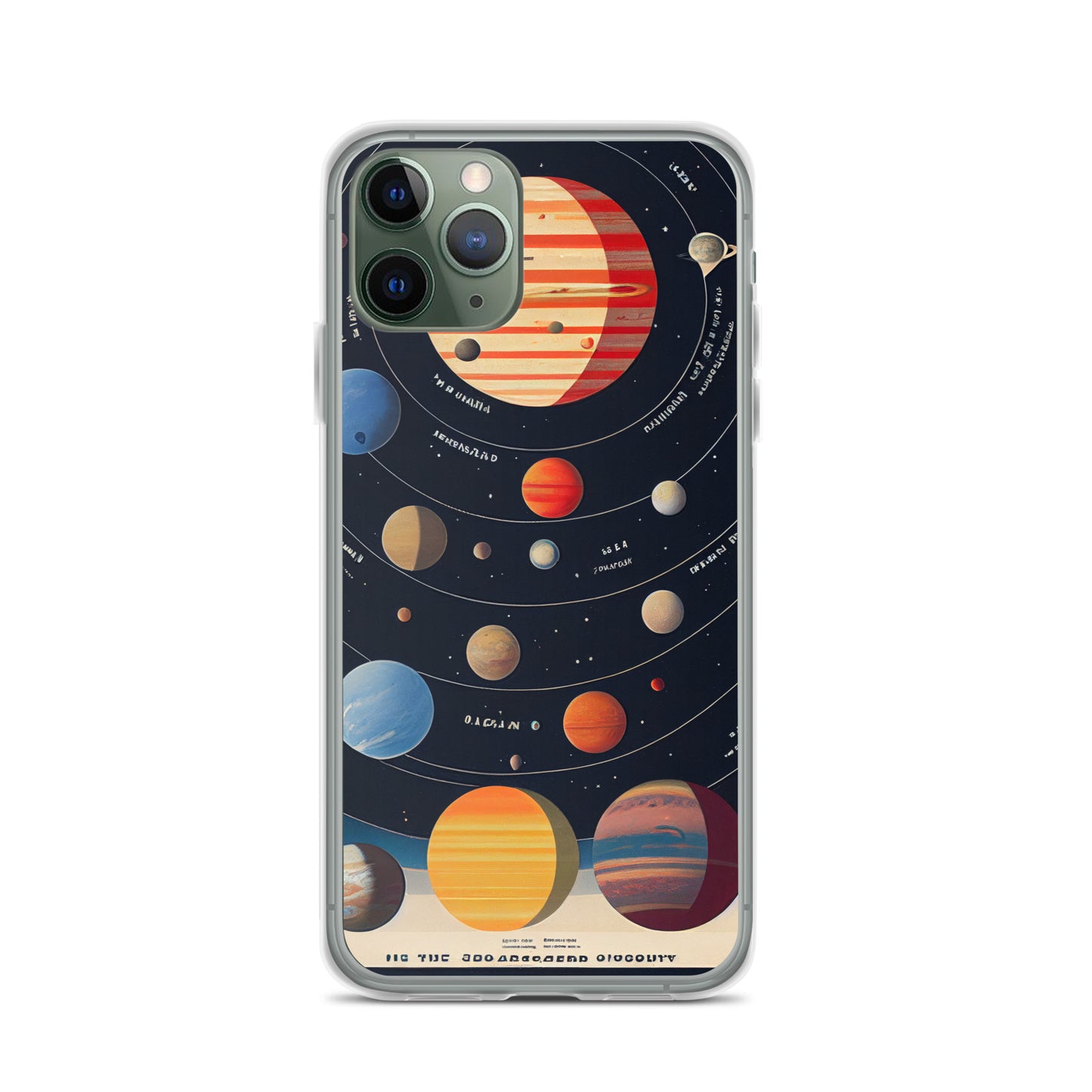 iPhone Case - Map of the Planets