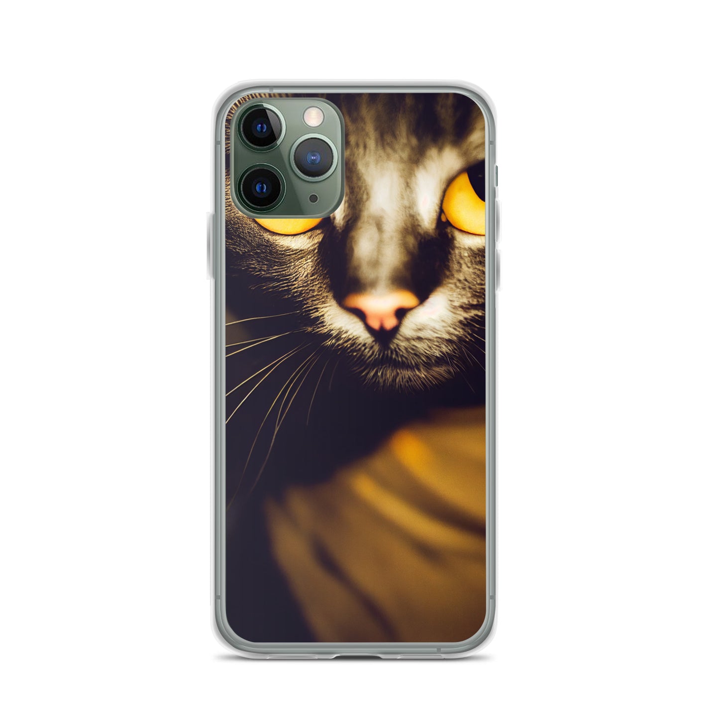 iPhone Case - Yellow Eyed Tabby Cat