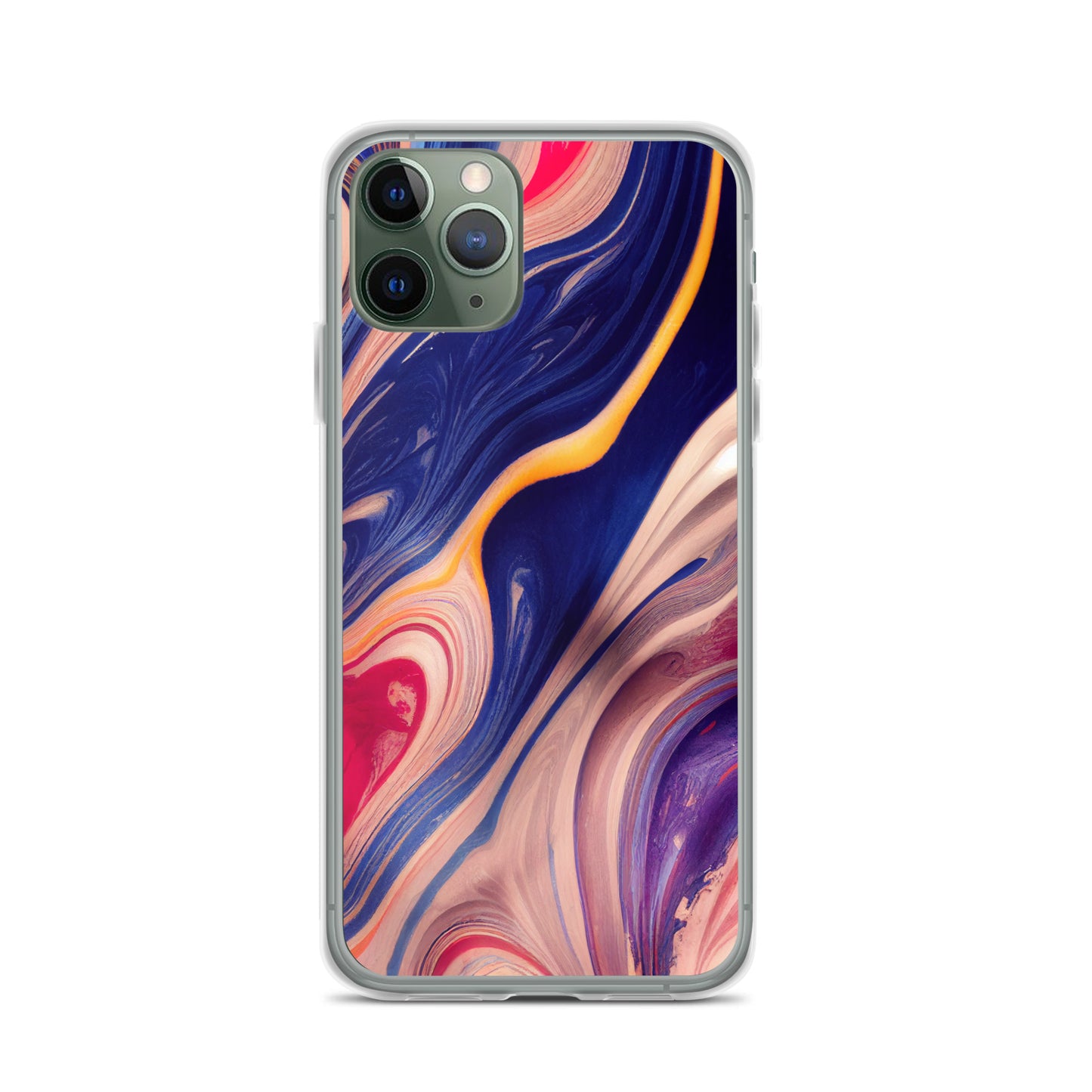 iPhone Case - Marbled Paint Swirl