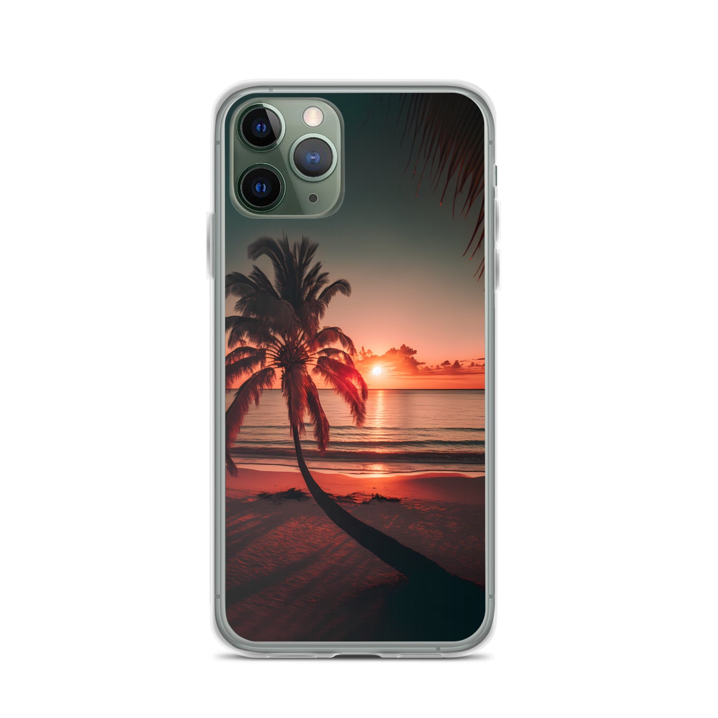 iPhone Case - Beach Life - Palm Tree at Sunset