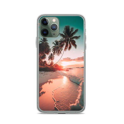 iPhone Case - Beach Life - Palm Trees at Sunset