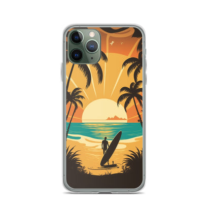 iPhone Case - Sunset Surfer