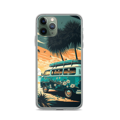 iPhone Case - Flower Surf Camper