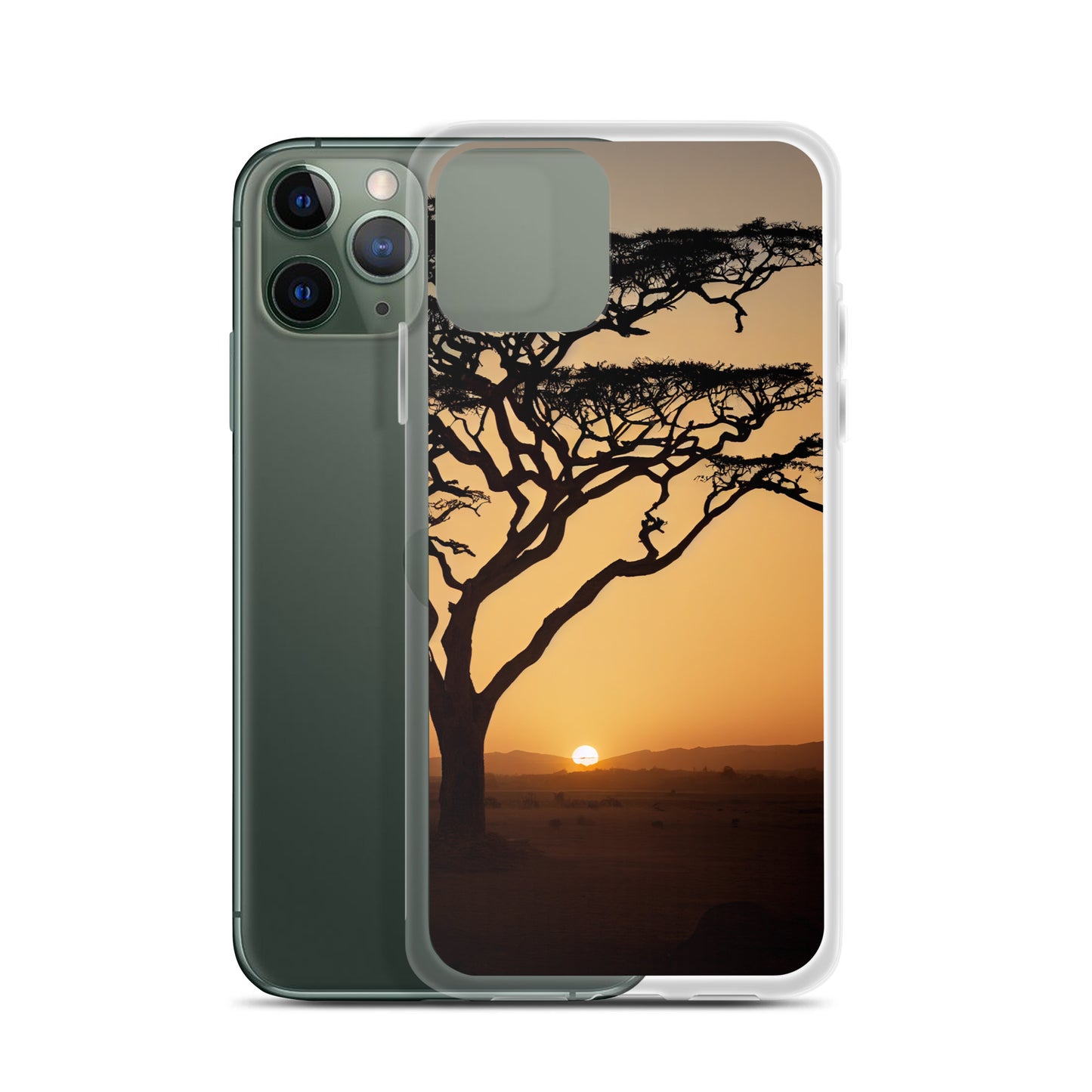 iPhone Case - African Vista - Acacia Tree at Sunset