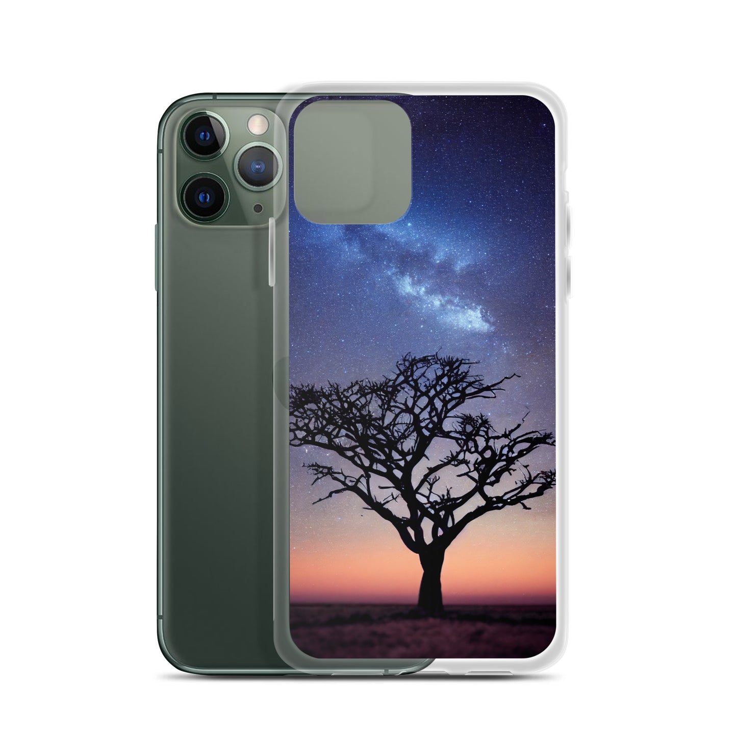 iPhone Case - African Vista - Acacia Under the Milky Way