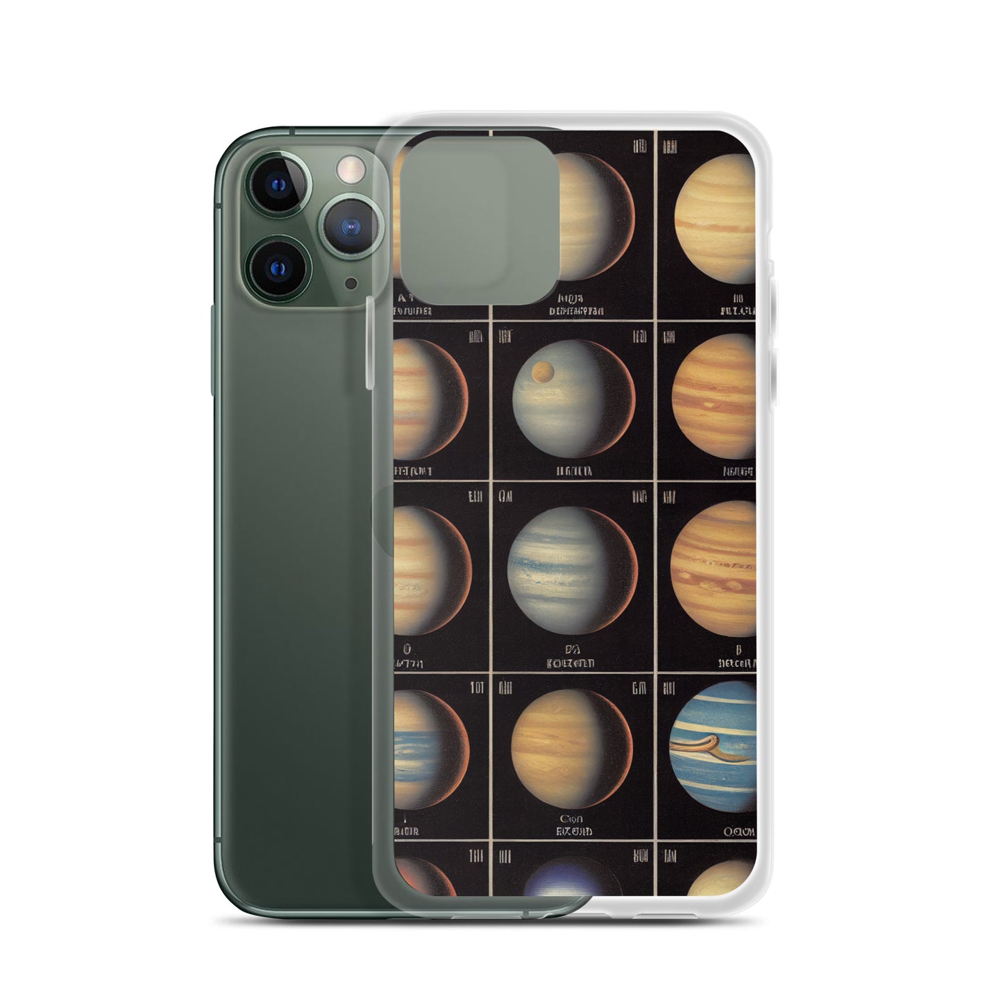 iPhone Case - Map of the Planets