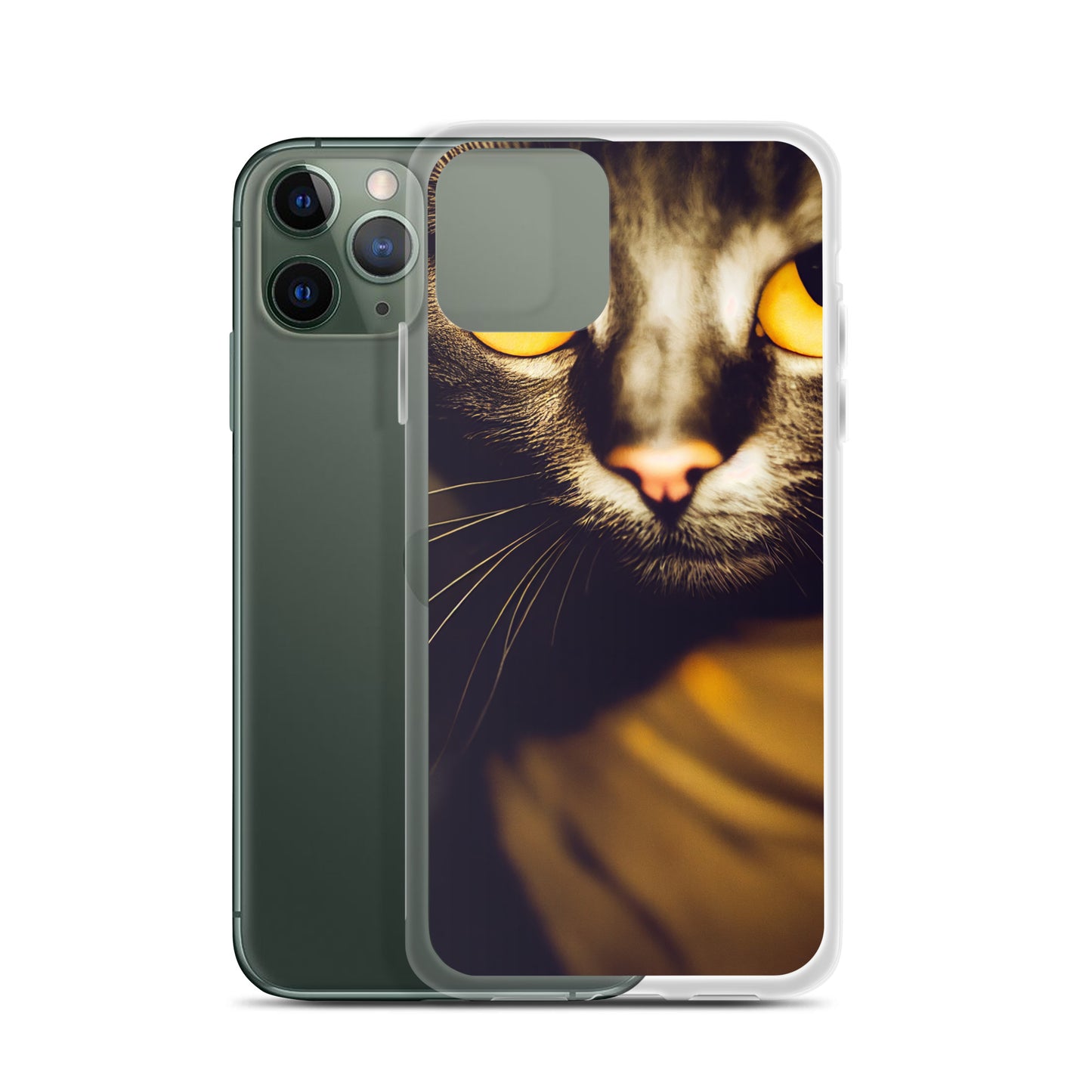 iPhone Case - Yellow Eyed Tabby Cat