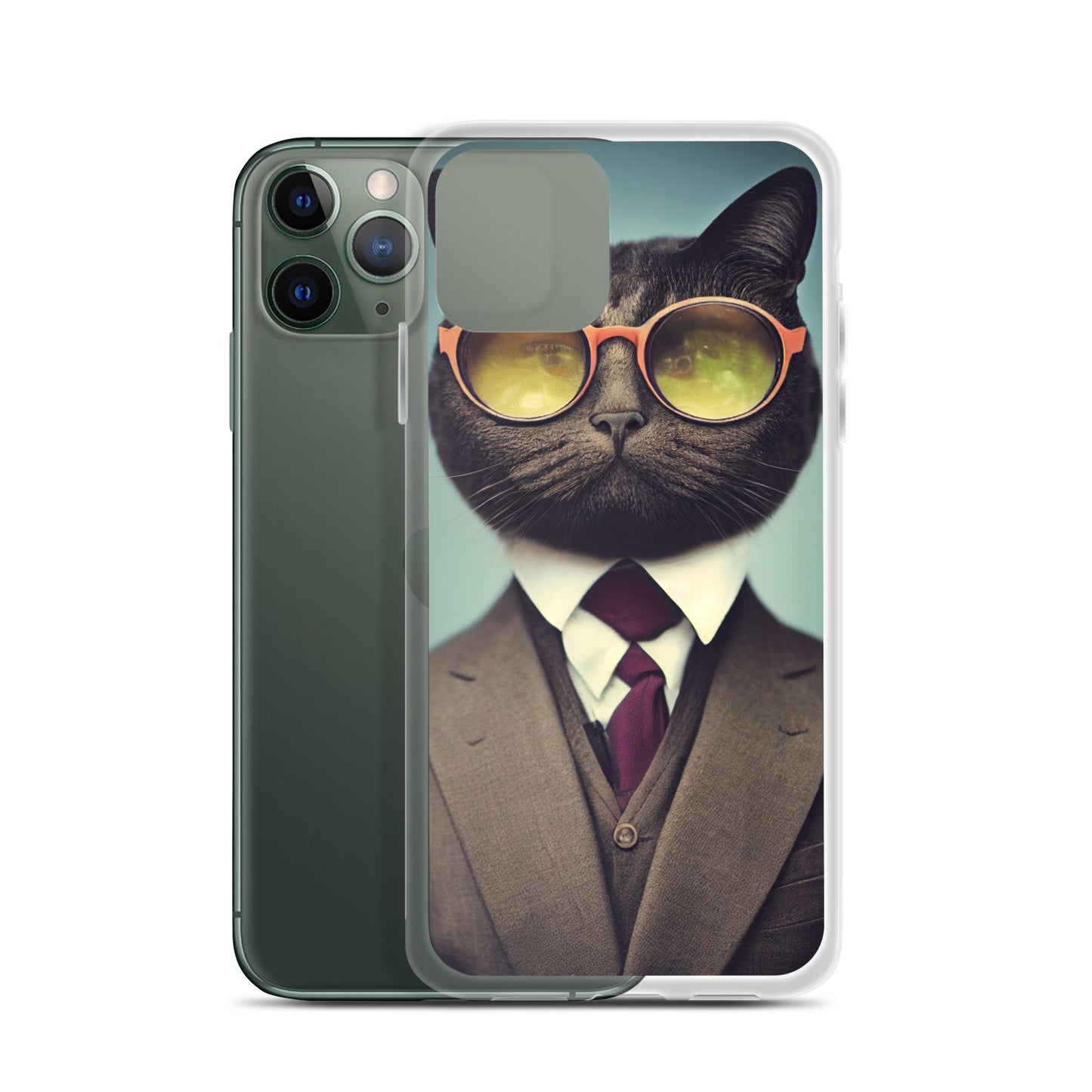 iPhone Case - Business Cat Accountant