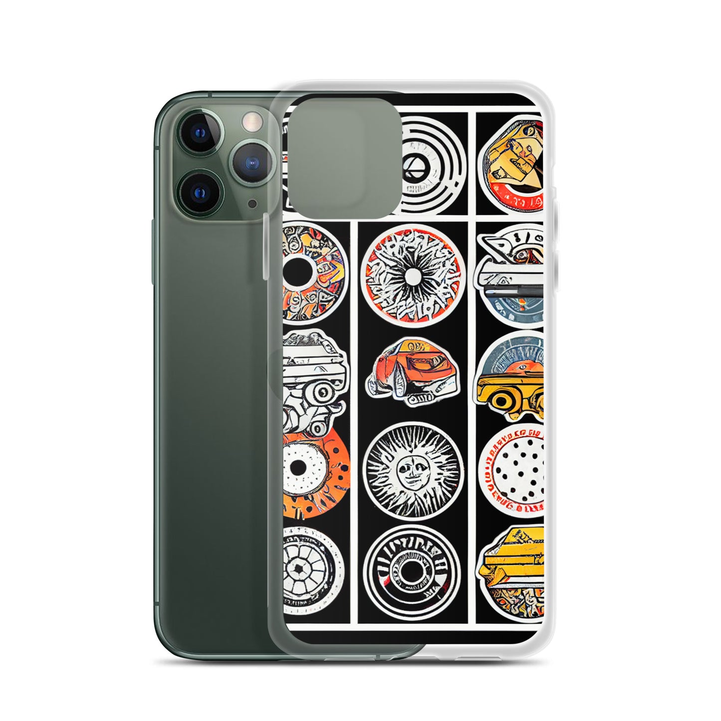 iPhone Case - Skateboard Sticker Aesthetic