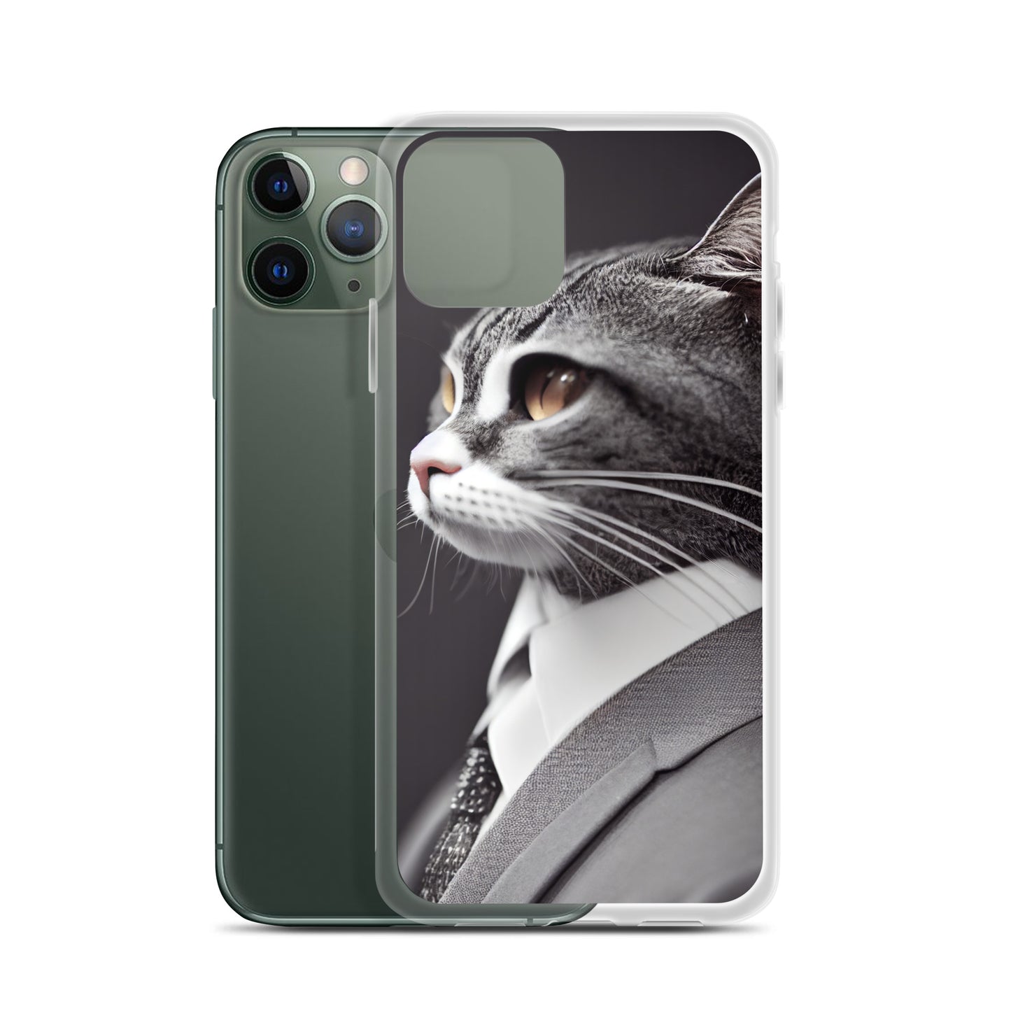 iPhone Case - Dapper Business Cat Boss