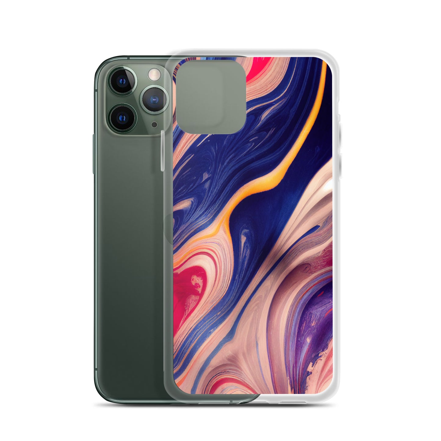 iPhone Case - Marbled Paint Swirl