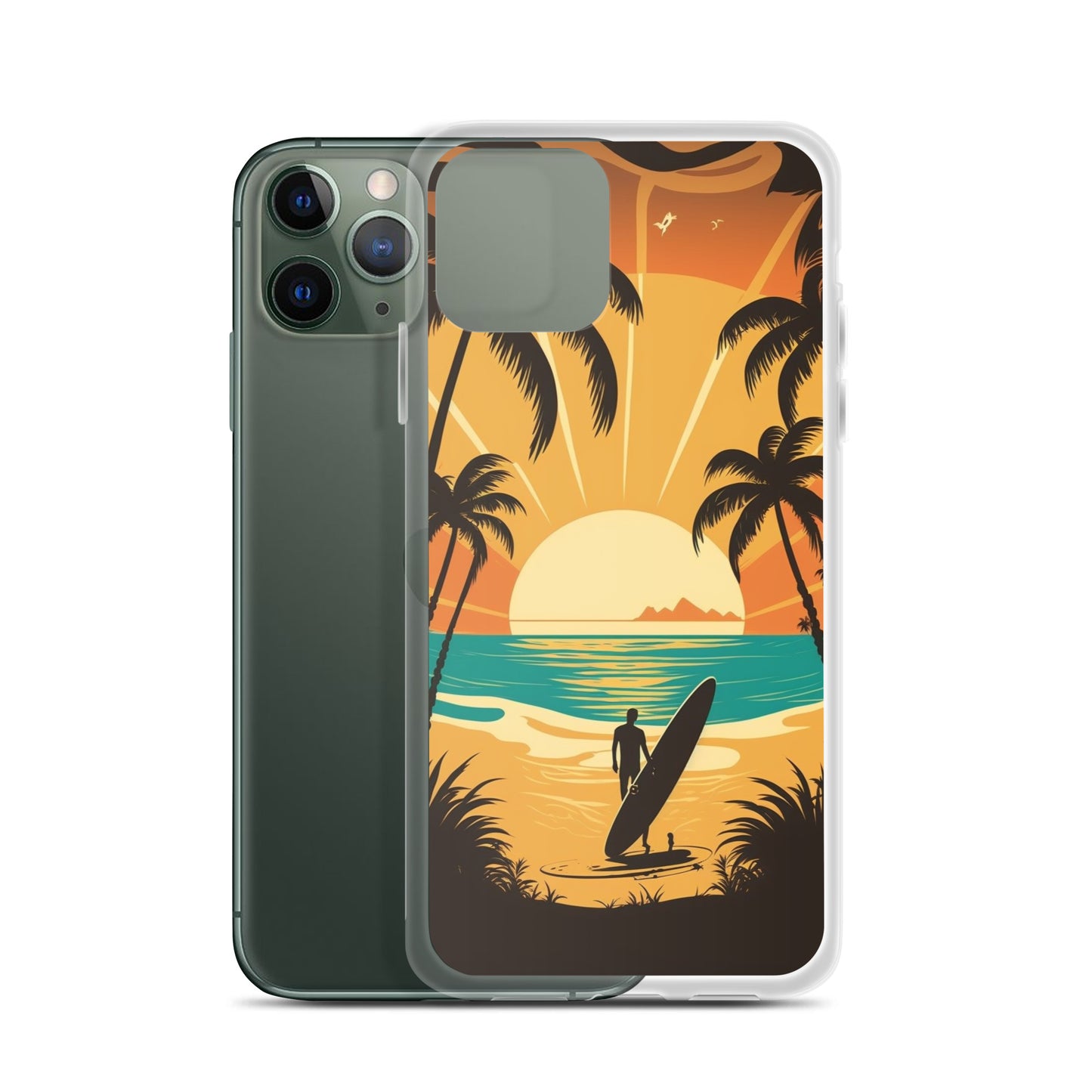 iPhone Case - Sunset Surfer