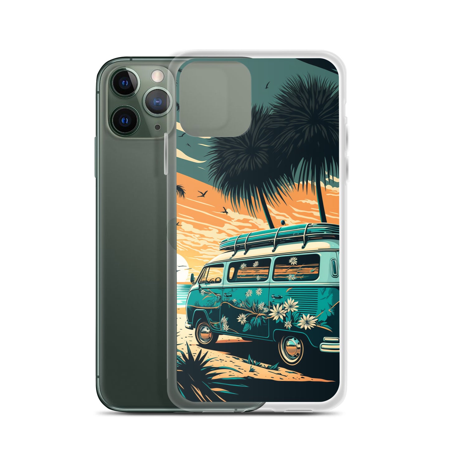 iPhone Case - Flower Surf Camper