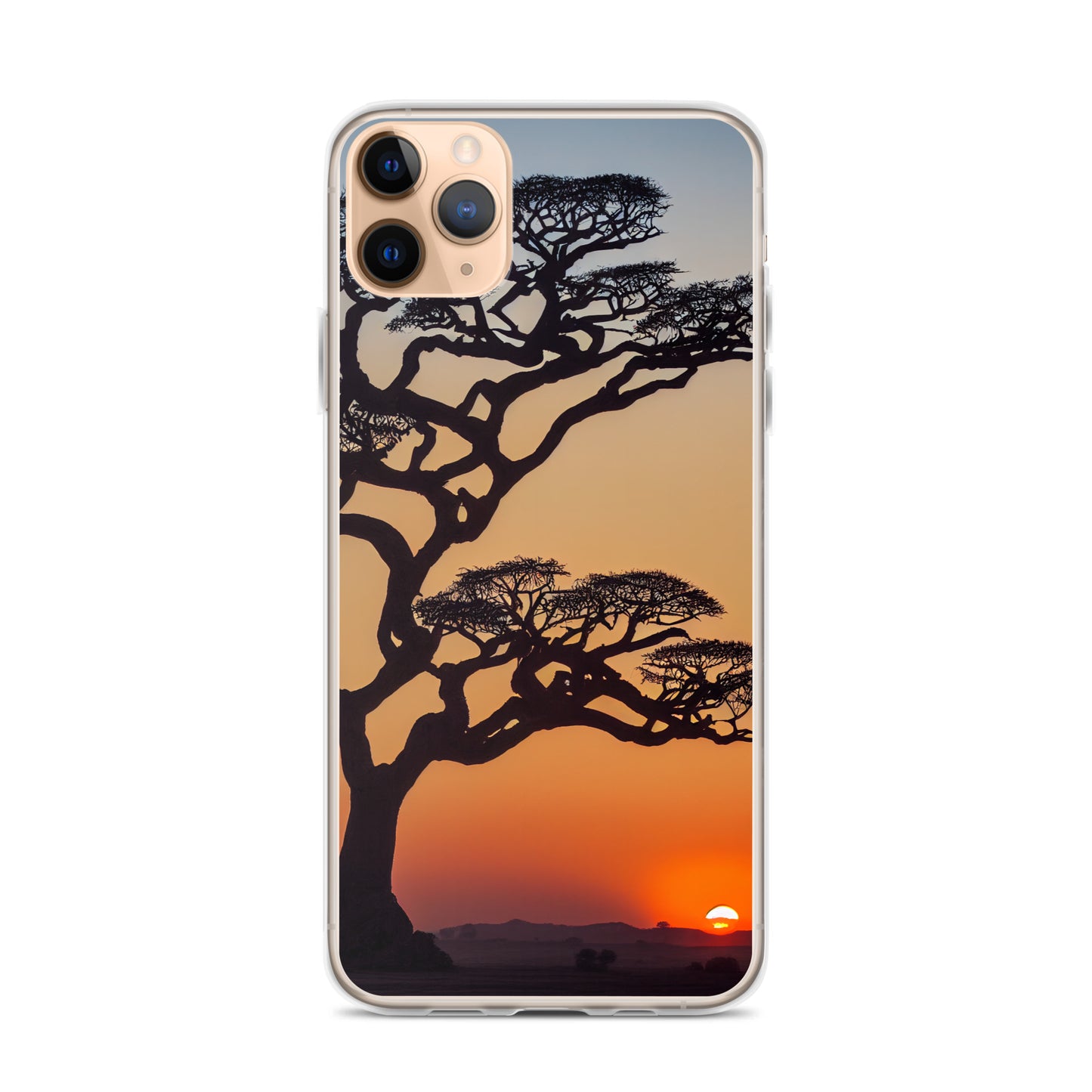 iPhone Case - African Vista - Acacia Tree at Sunset