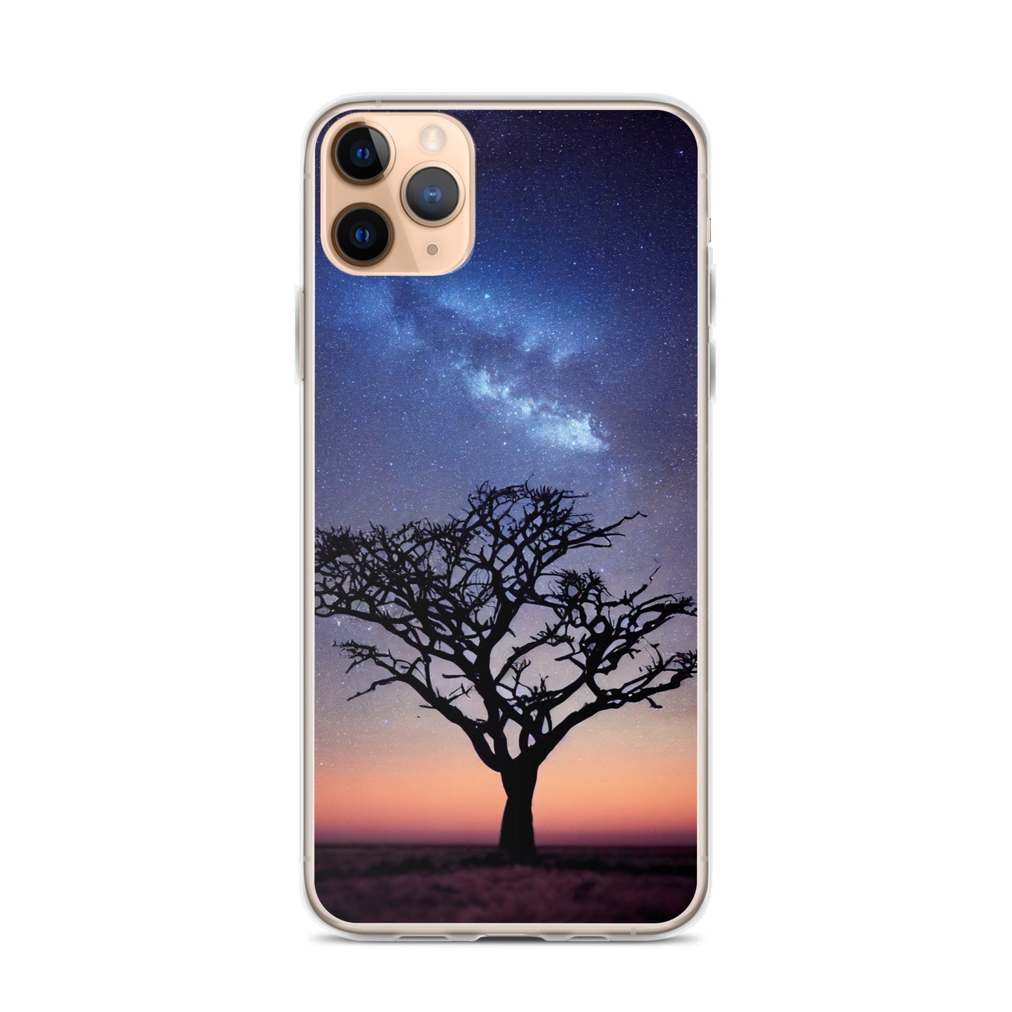 iPhone Case - African Vista - Acacia Under the Milky Way