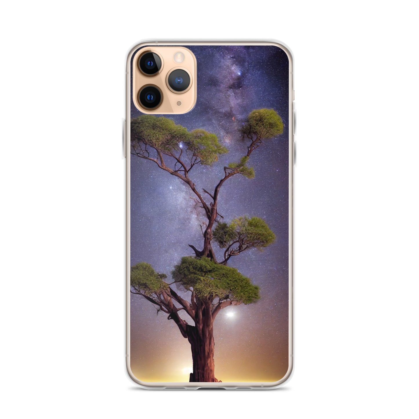 iPhone Case - African Vista - Acacia Tree Under the Milky Way