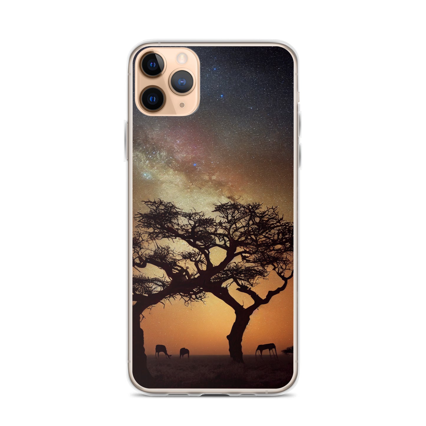 iPhone Case - African Vista - Acacia Under the Milky Way