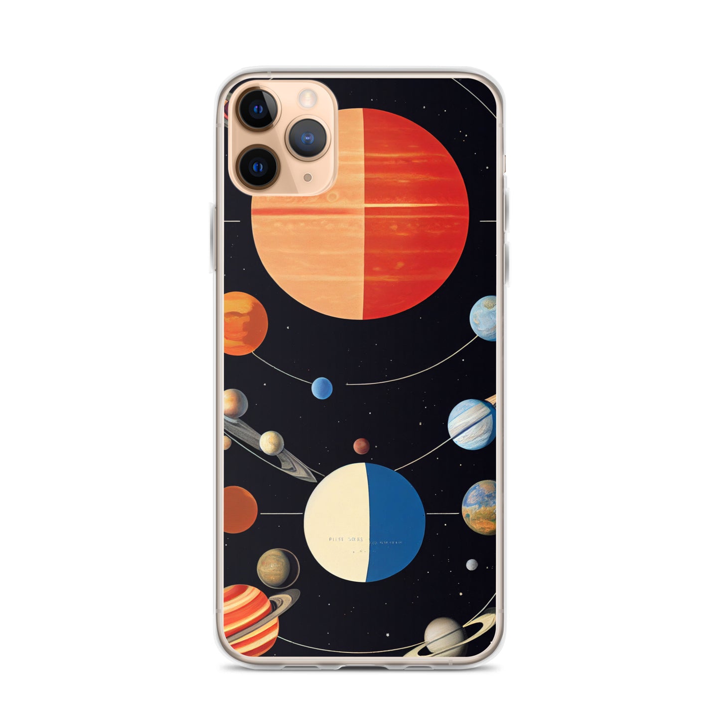 iPhone Case - Map of the Planets