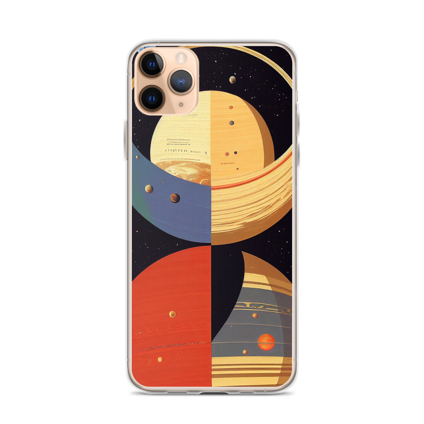 iPhone Case - Map of the Planets