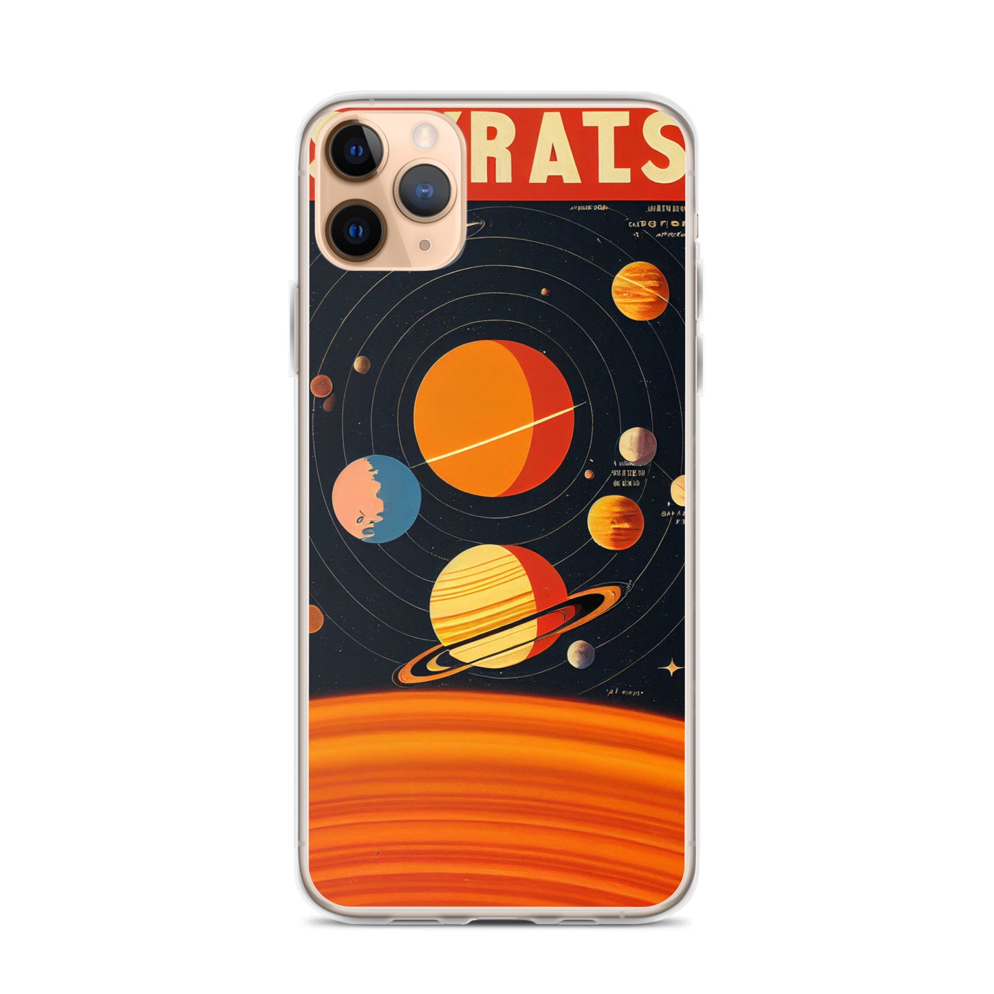 iPhone Case - Map of the Planets