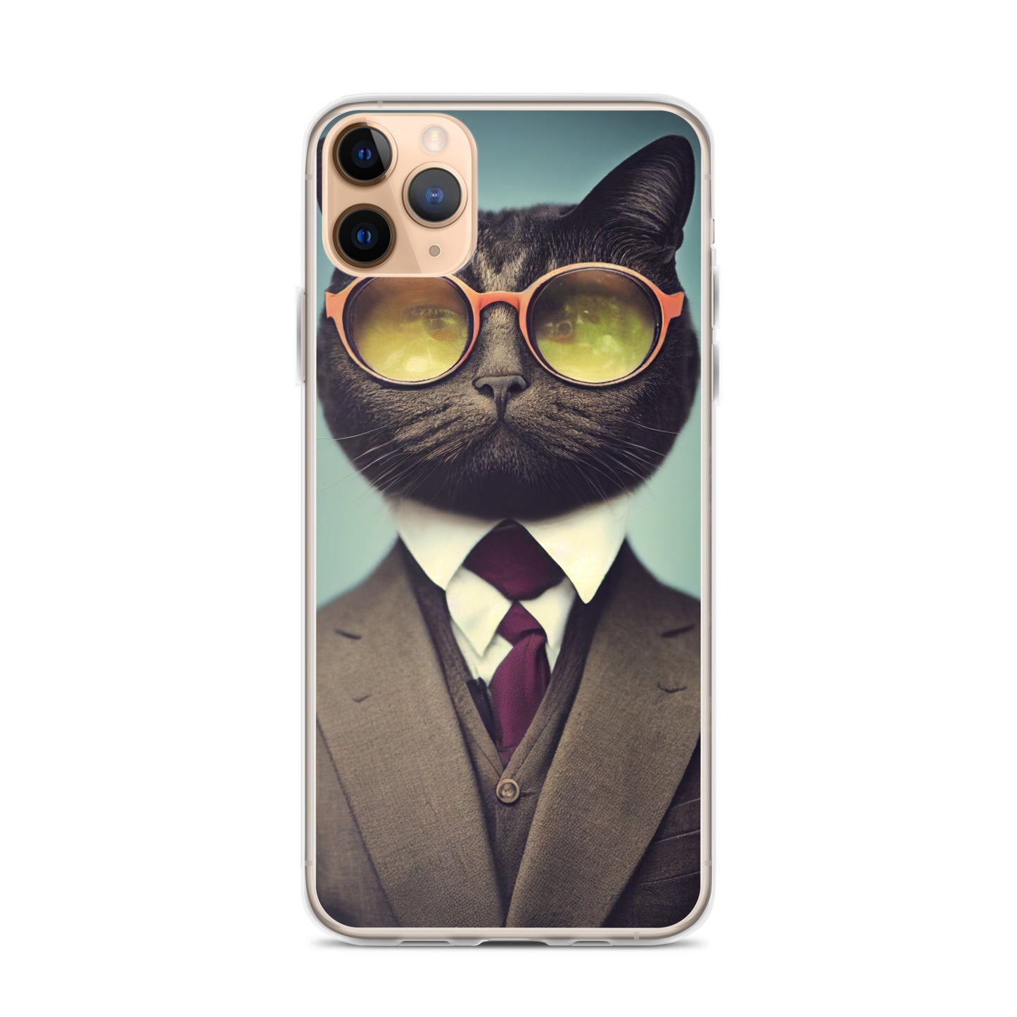 iPhone Case - Business Cat Accountant