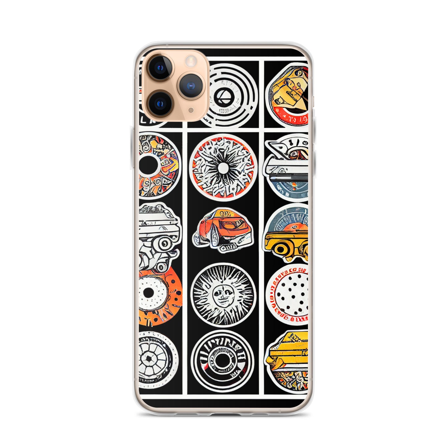 iPhone Case - Skateboard Sticker Aesthetic