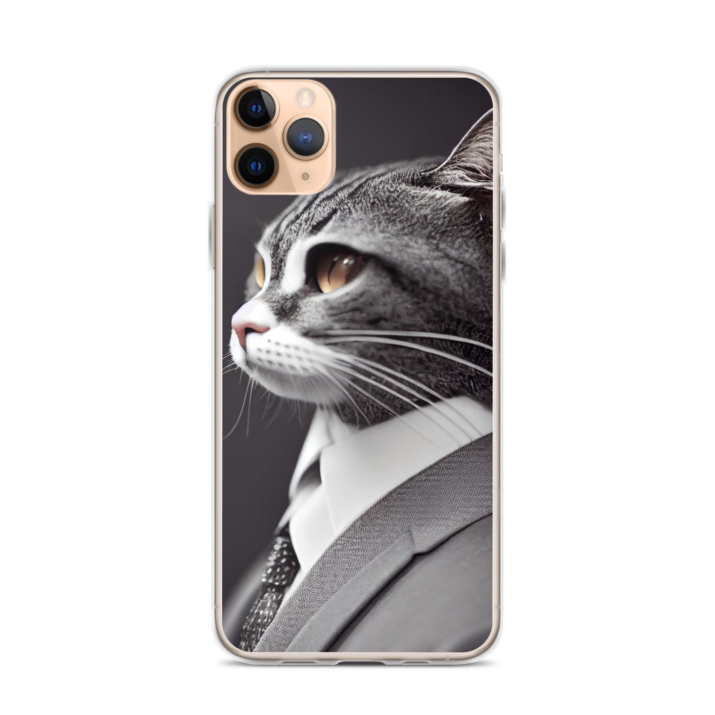 iPhone Case - Dapper Business Cat Boss