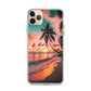 iPhone Case - Beach Life - Palm Tree at Sunset