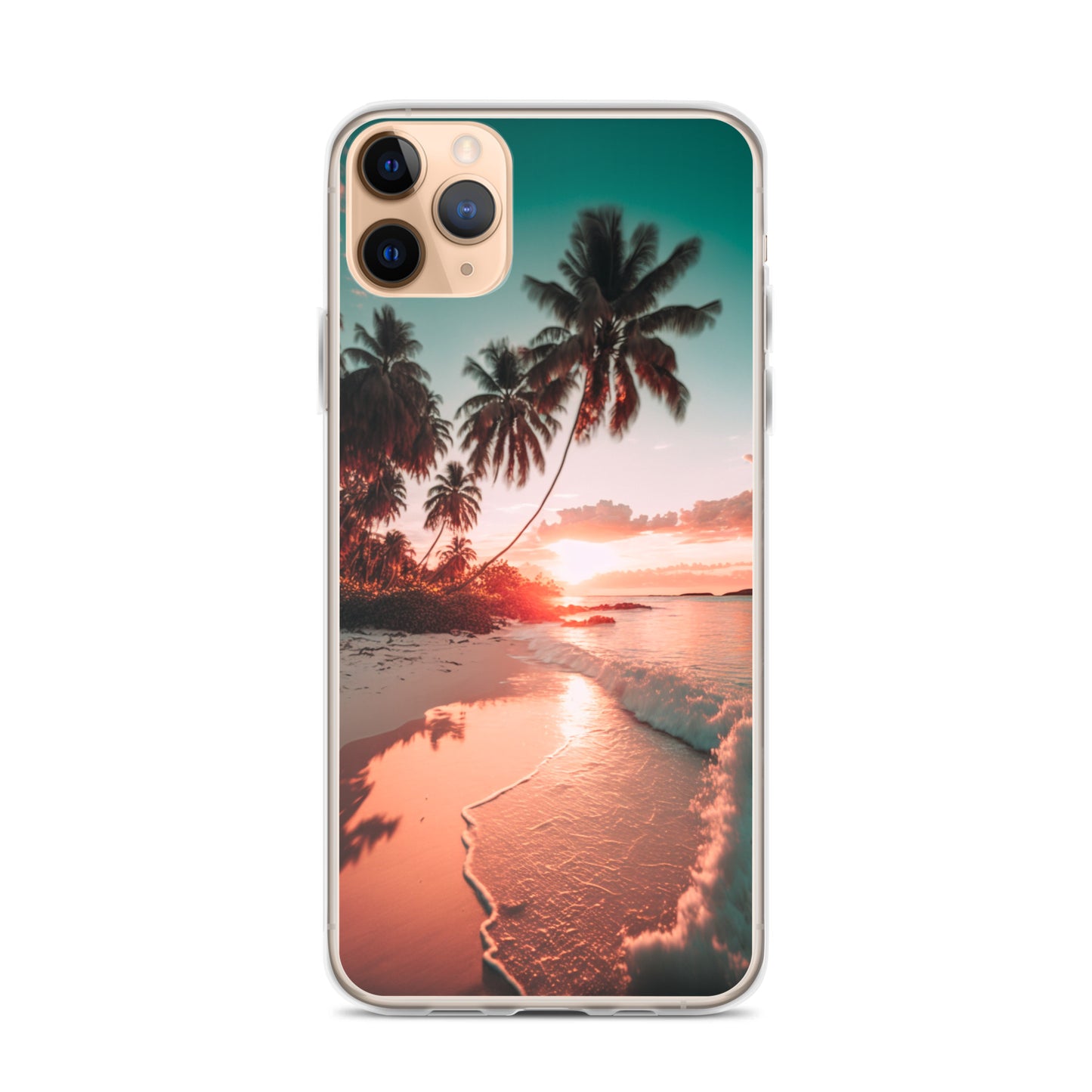 iPhone Case - Beach Life - Palm Trees at Sunset