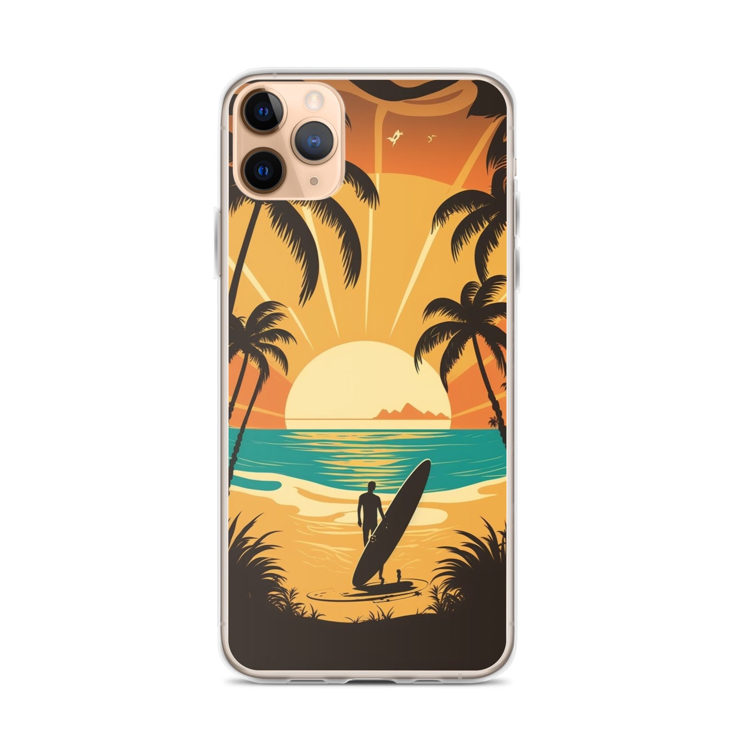 iPhone Case - Sunset Surfer