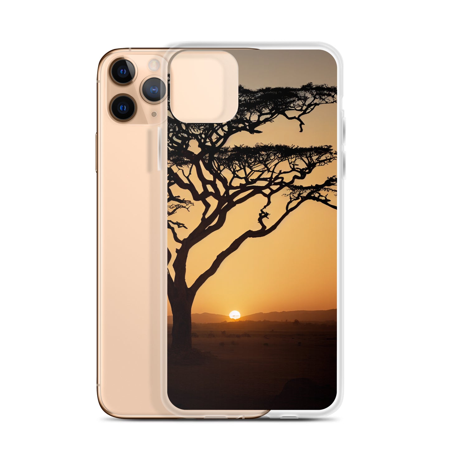 iPhone Case - African Vista - Acacia Tree at Sunset