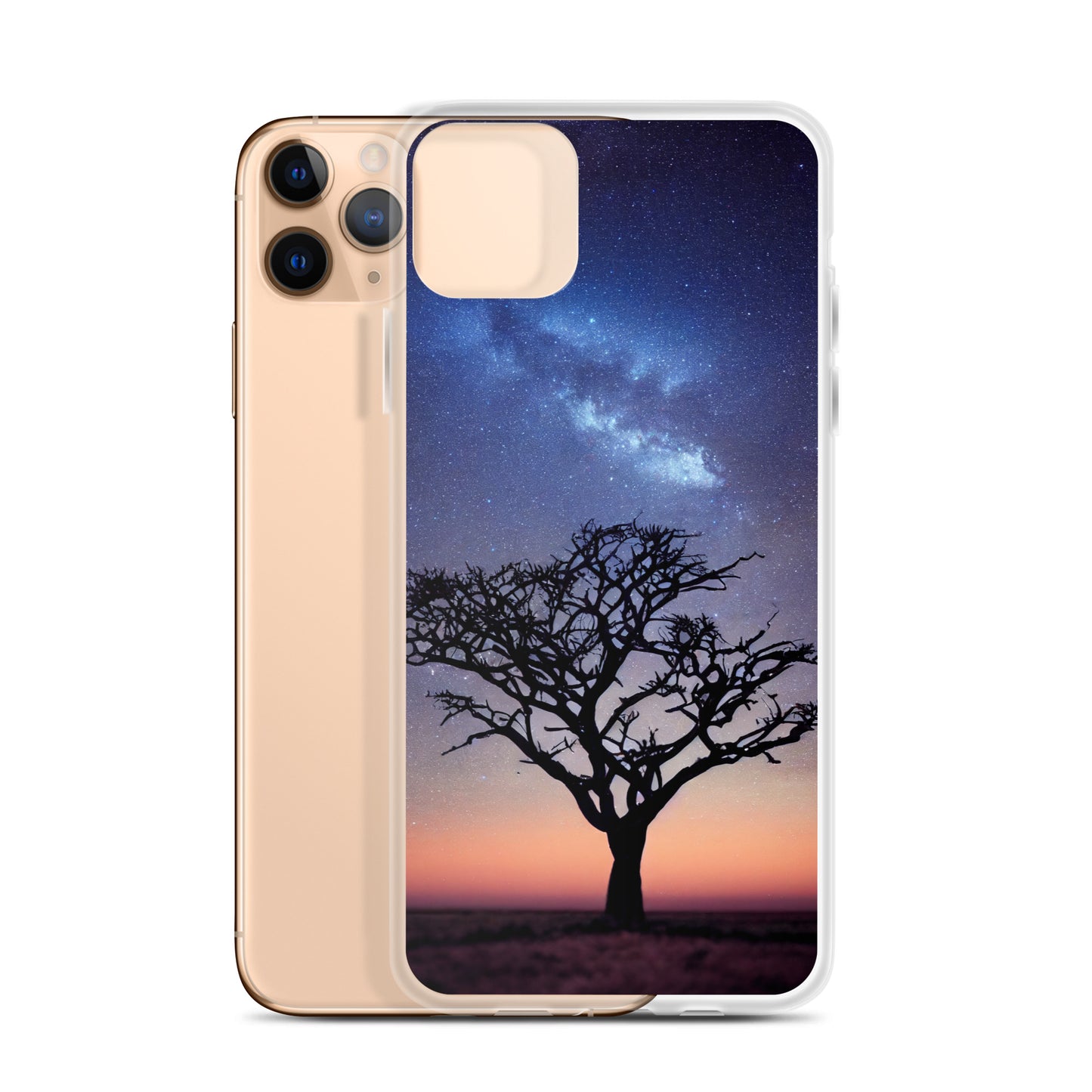 iPhone Case - African Vista - Acacia Under the Milky Way