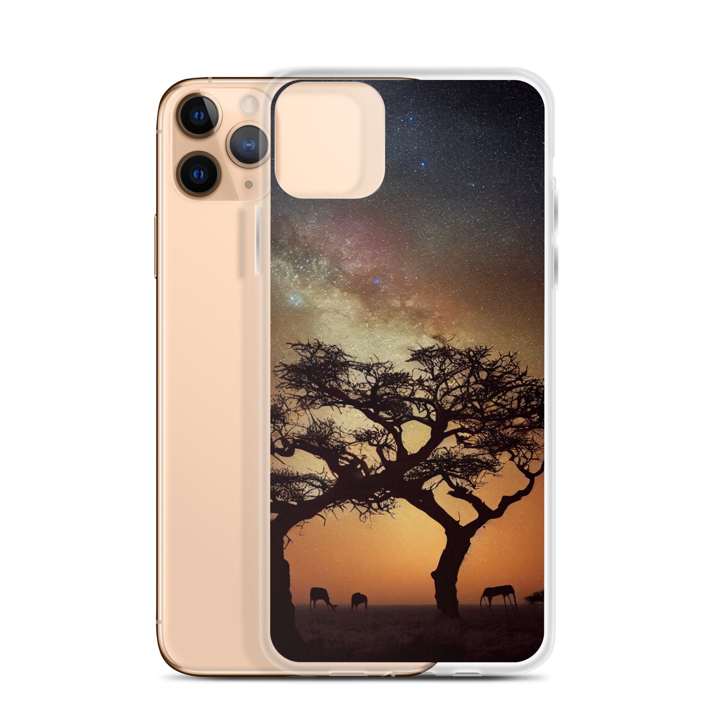 iPhone Case - African Vista - Acacia Under the Milky Way