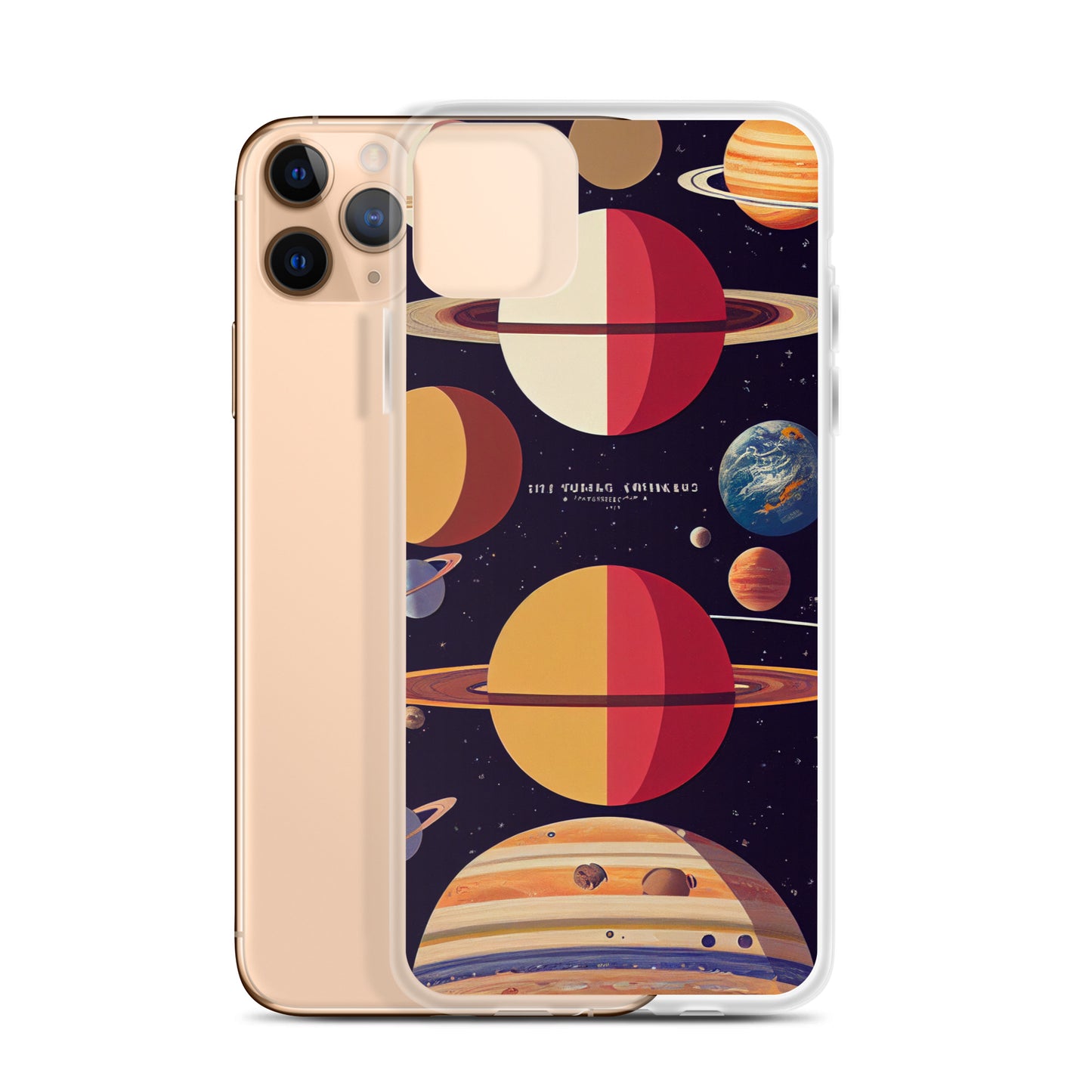 iPhone Case - Map of the Planets