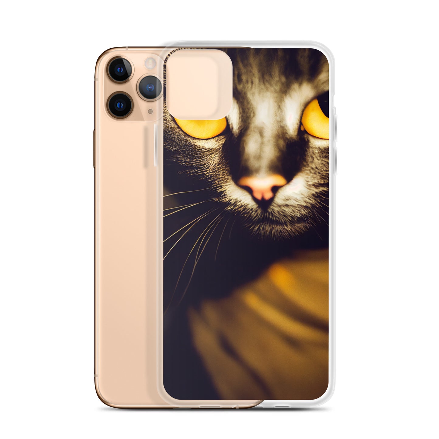 iPhone Case - Yellow Eyed Tabby Cat