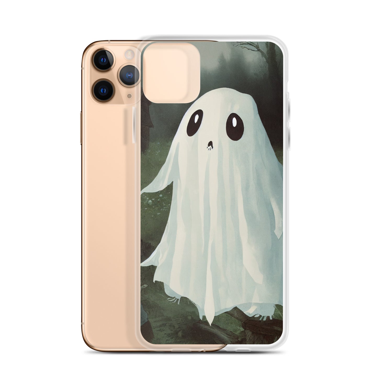 iPhone Case - Halloween Spooked Ghost