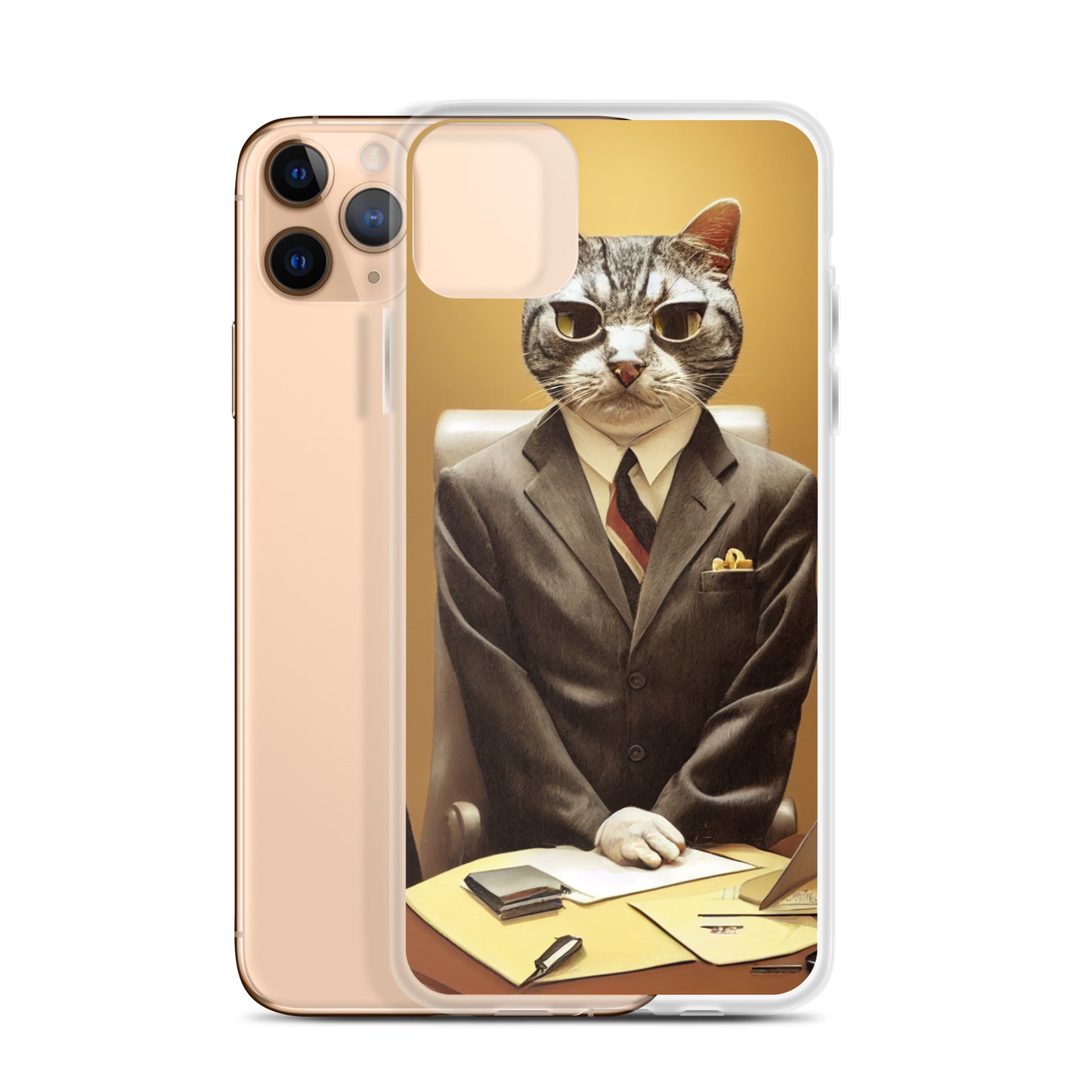 iPhone Case - Business Cat Boss Wants Your TPS Reports