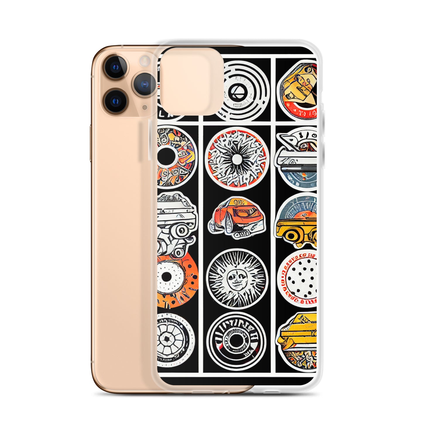 iPhone Case - Skateboard Sticker Aesthetic